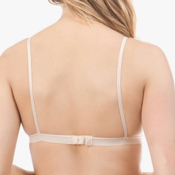 Anemone Sexy Sheer Mesh Trim Bralette Triangle Cups Wireless NEW - Picture 3 of 3